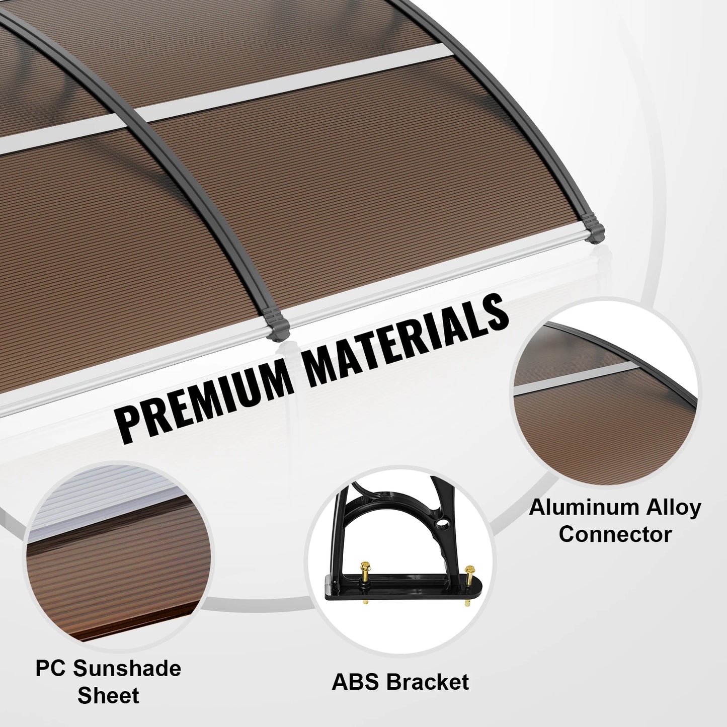 PC Window Door Awning